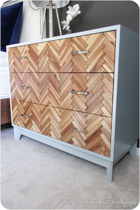 herringbone chest from The Pursuit Of Handyness