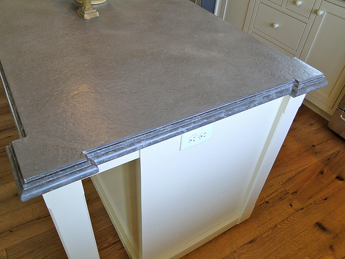 A Primer On Concrete Countertops, How To Make A Pour In Place Concrete Countertop