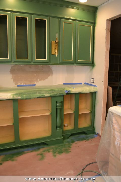 bottom cabinets painted 5
