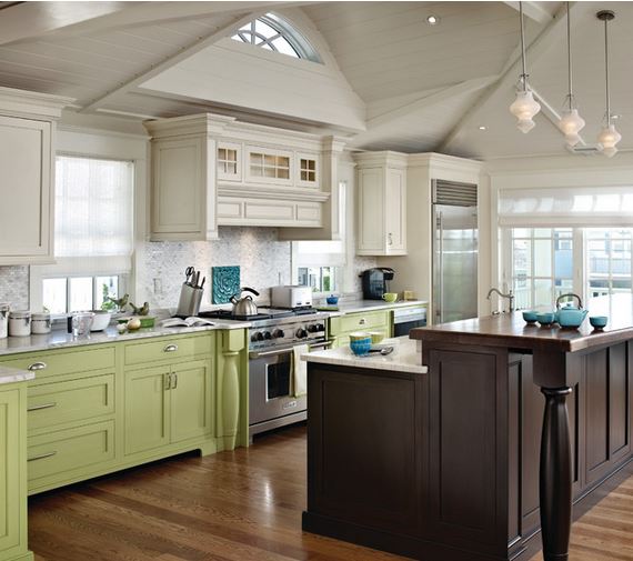 kitchen design by CVL Designs, via Houzz