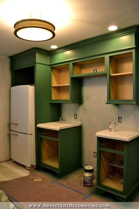 refrigerator and range wall kitchen cabinets - 11
