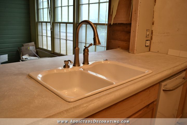 sink installed 1