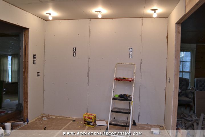 wall of cabinets -- cabinet installation - 2