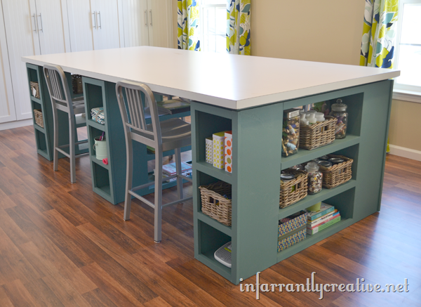 big-craft-table from Infarrantly Creative