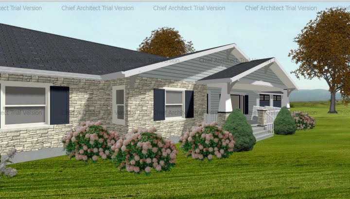Two Front Porch Options Revisited (Actual CAD Drawings From A Real Architect!)