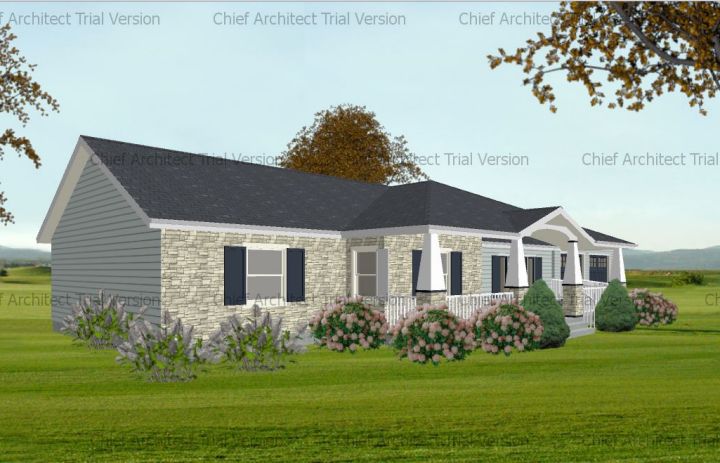 Front Porch Design Ideas -- Hip Roof and Doubl e Gable