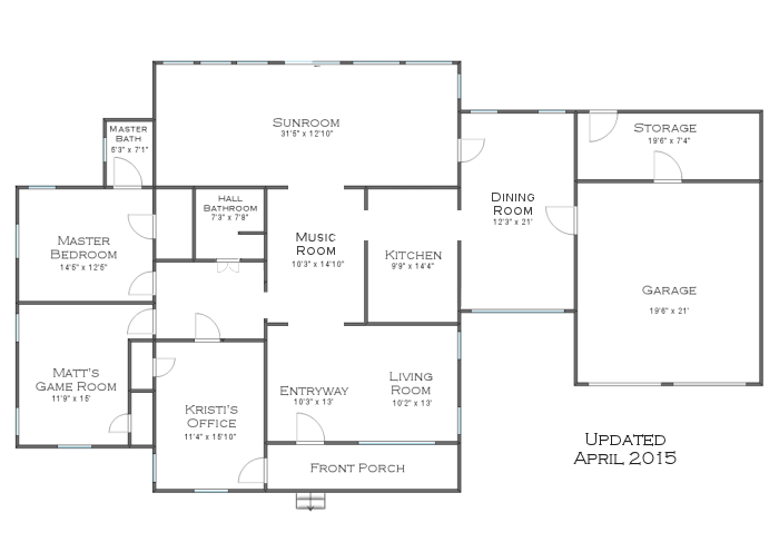 house floor plan - april 2015 - 1