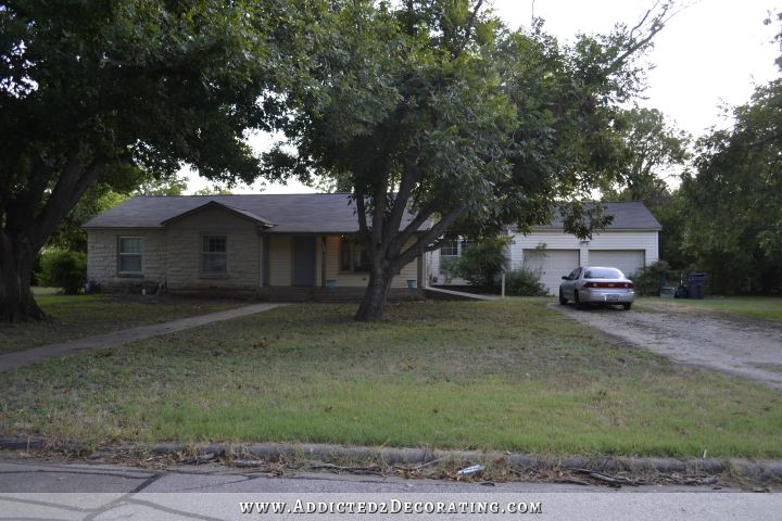 one year house tour - exterior front 2