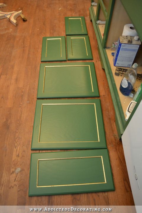 Cabinet Door Progress, Repurposing Idea, and Breakfast Room Walls