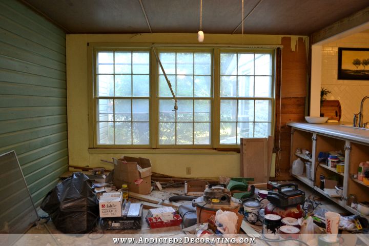 post remodel mess in the breakfast room - 3