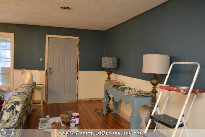 new teal wall color - 3