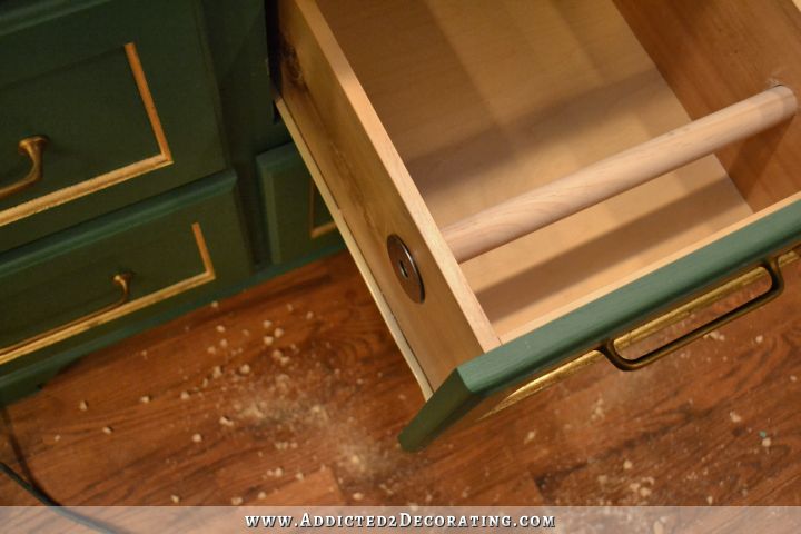 In-drawer paper towel holder - 7