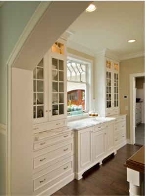 butlers pantry - idea for back of dining room - design by Witt Construction