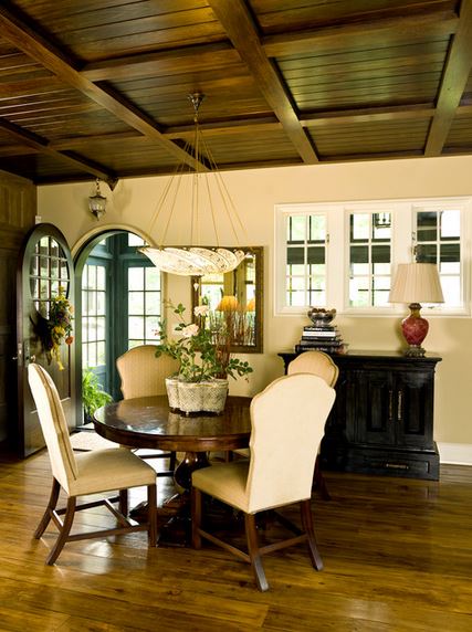 dining room at front entry of home - Cynthia Lynn Photography, via Houzz