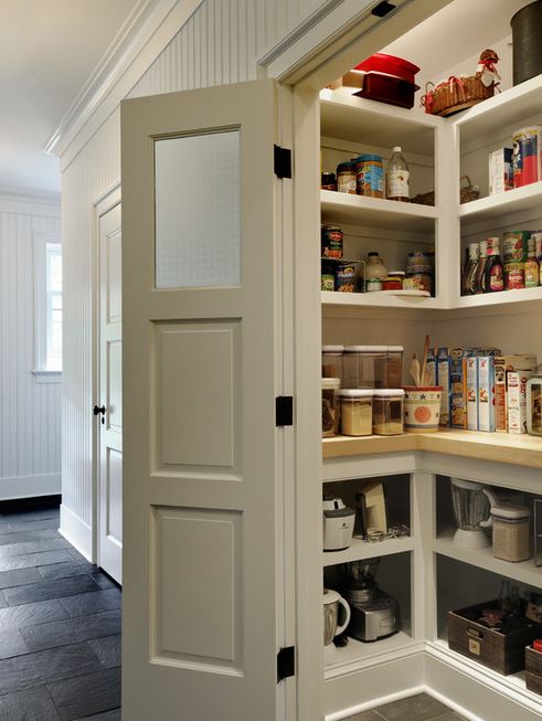 walk in pantry - Crisp Architects, via Houzz