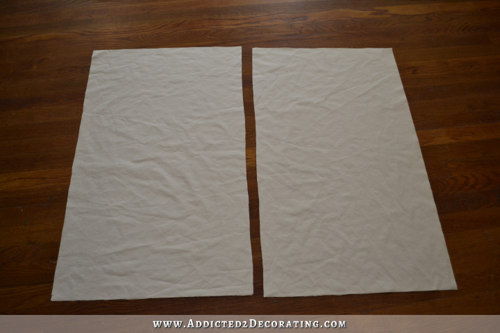easy DIY euro sham with flanges - 3