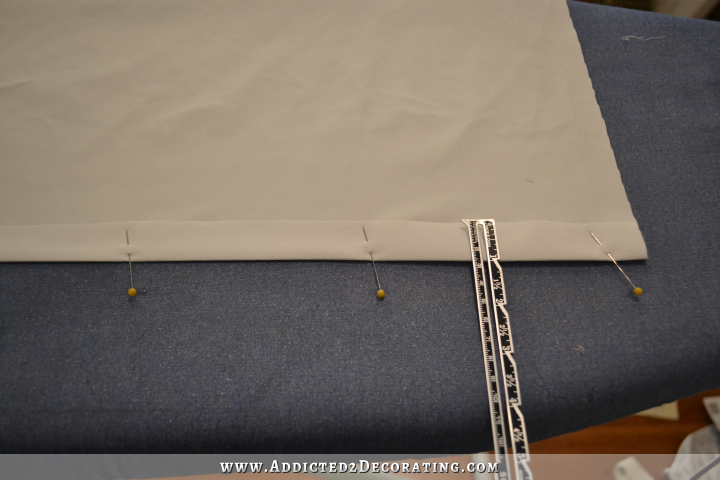 easy DIY euro sham with flanges - 4
