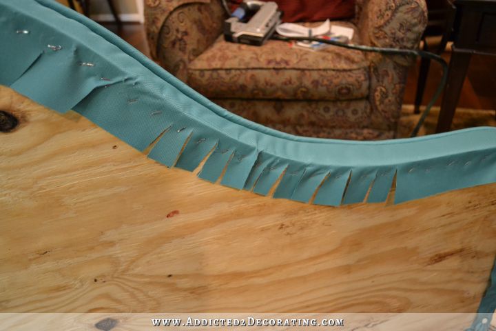 diy upholstered headboard with welt cord detail - 19