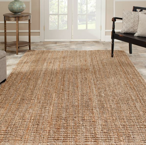 natural woven rug from Overstock