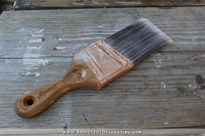 How To Remove Dried Paint From A Paint Brush In Five Minutes (A Completely Paint-Filled, Dried-Hard-As-A Rock Paint Brush)