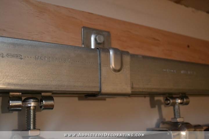 how to install square rail door track - cheap barn door hardware - 14