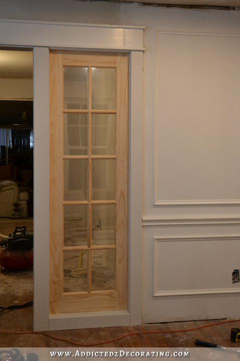 Stationary Built-In French Door Panels (French Doors Used As Interior Sidelights) – Basic Build