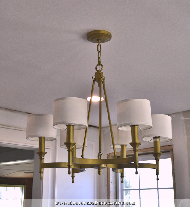 Maxim Lighting Fairmont 6-light chandelier in my dining room - 1