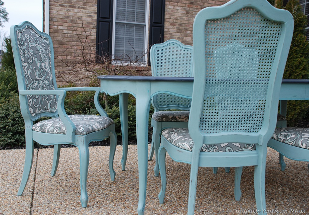 dining room chair makeover