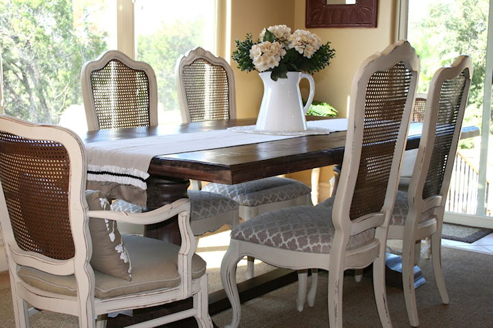 dining chairs from La Tee Da Kids blog