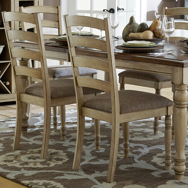 dining chairs - tribecca home carlingford buttermilk country dining chair