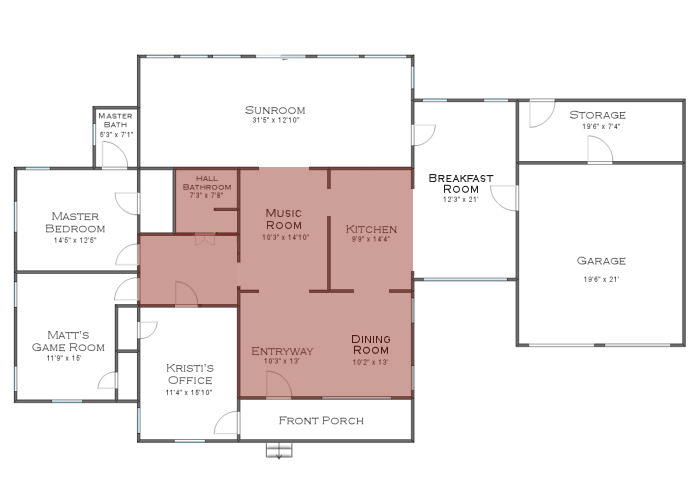 house floor plan - june 2016