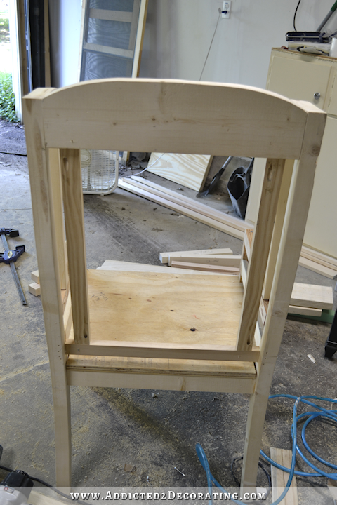 Diy Wingback Dining Chair How To Upholster The Frame Part 1