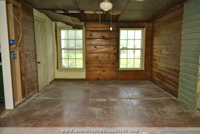 breakfast room before back of the room future pantry 2