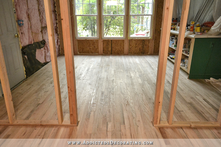 Breakfast Room/Pantry Hardwood Flooring Installed! (Plus A Couple Of Installation Tips)