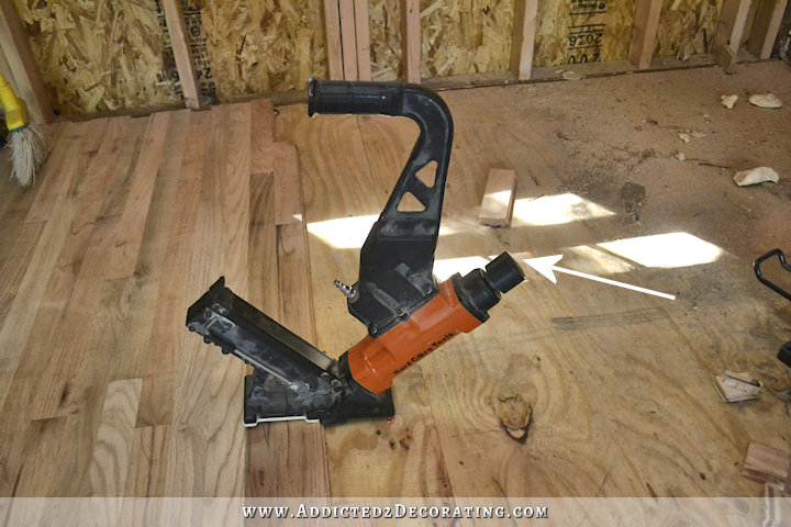 installing-new-red-oak-hardwood-floor-in-breakfast-room-flooring-nailer-nail-gun-for-hardwood-floor