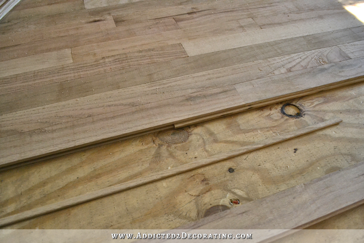 installing-new-red-oak-hardwood-floor-in-breakfast-room-how-to-change-directions-in-hardwood-flooring-insert-a-wood-spline-to-create-a-new-tongue-where-there-is-a-groove