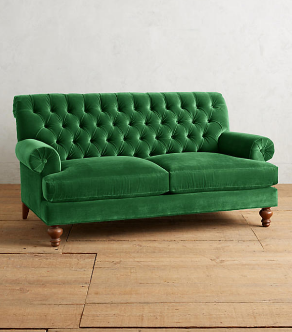 green-velvet-sofa-from-anthropologie