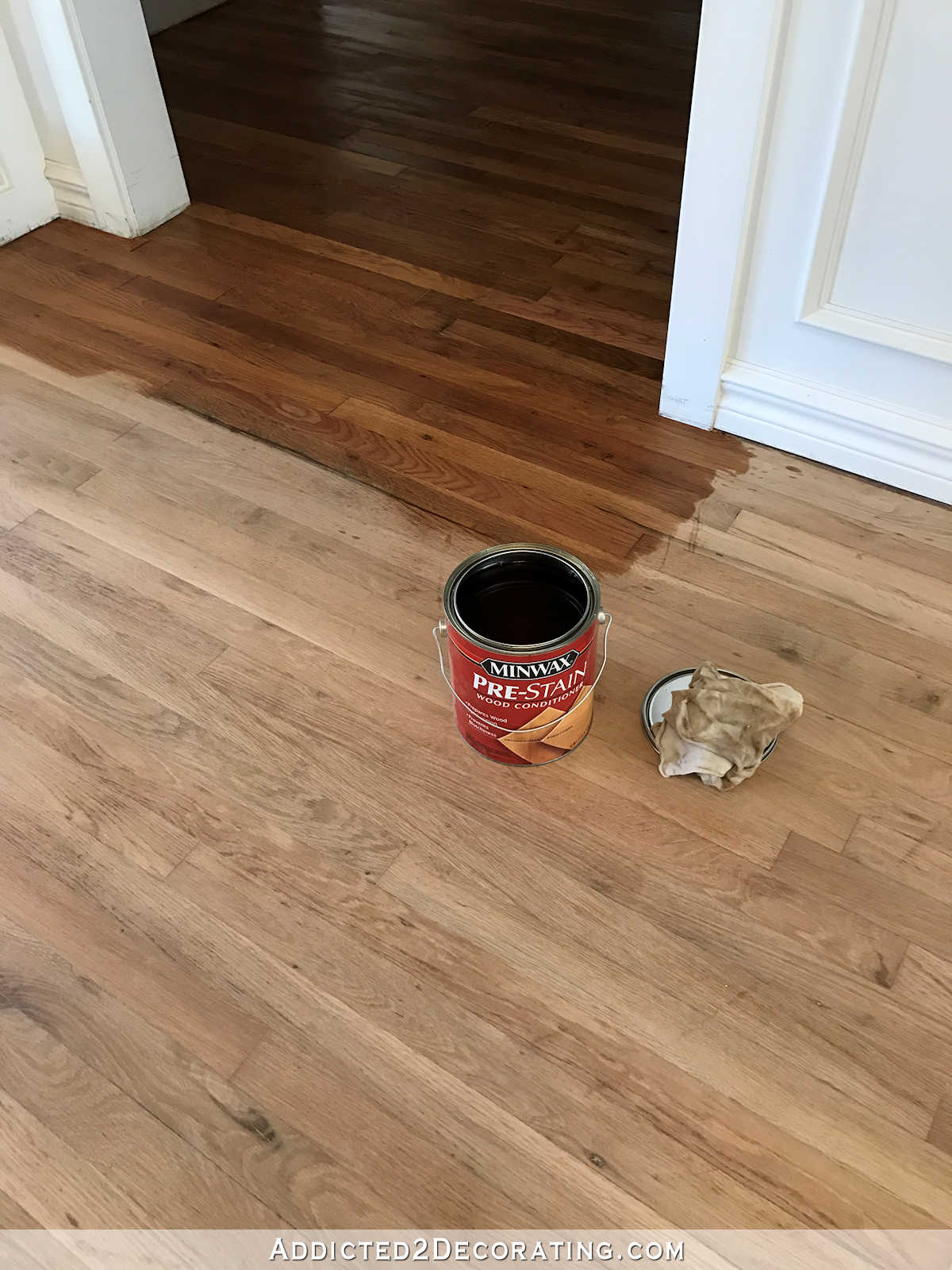 Adventures In Staining My Red Oak Hardwood Floors Products