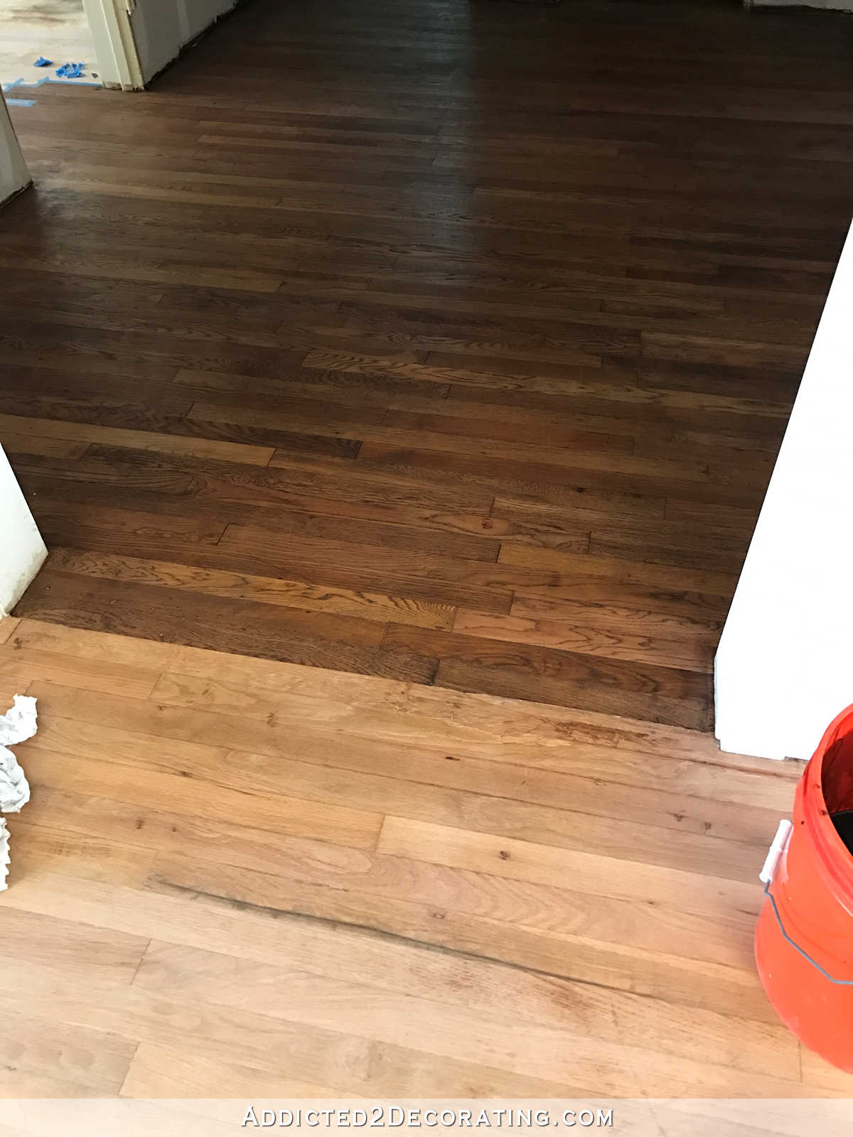 Adventures In Staining My Red Oak Hardwood Floors Products