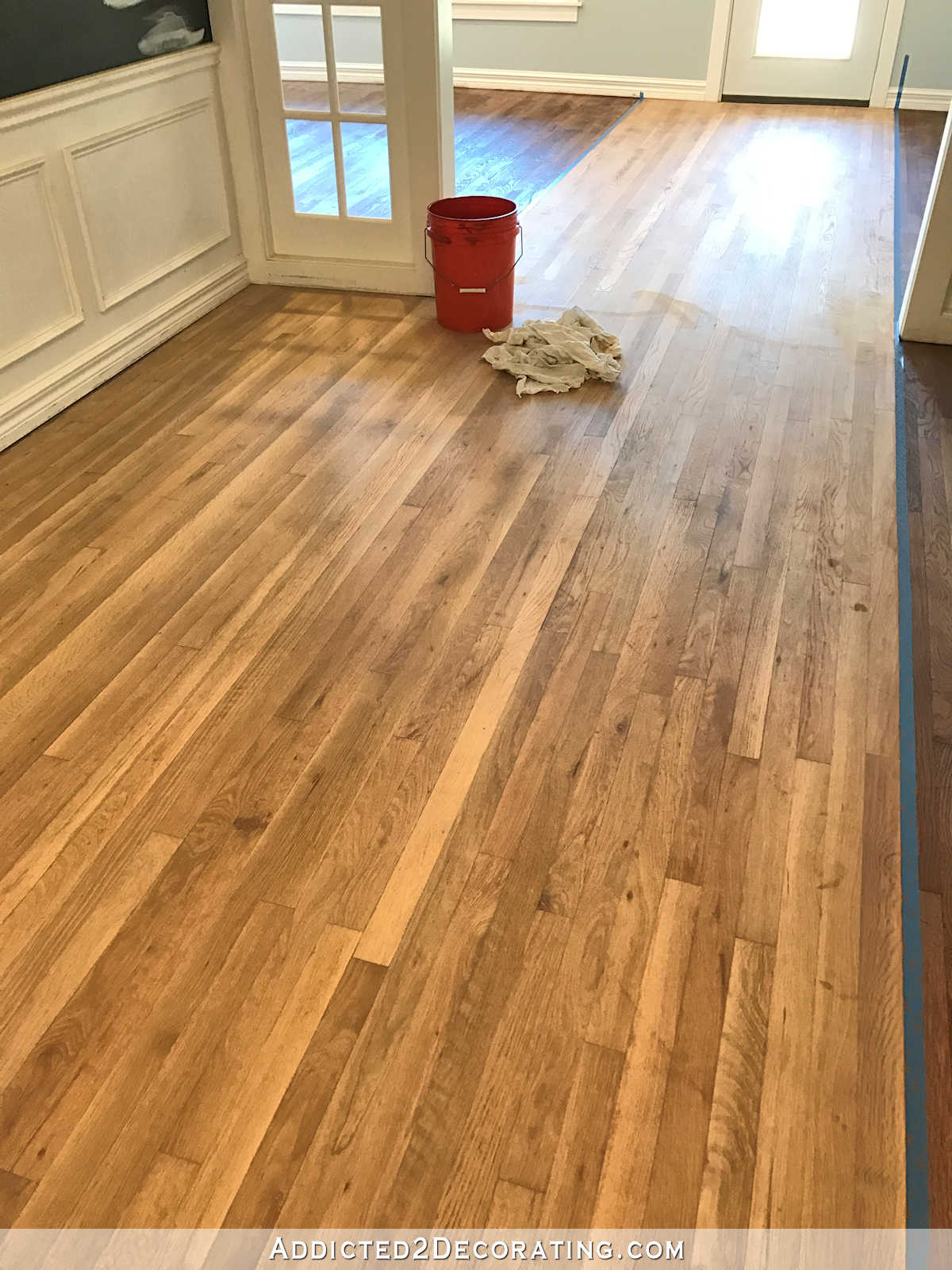 Adventures In Staining My Red Oak Hardwood Floors Products