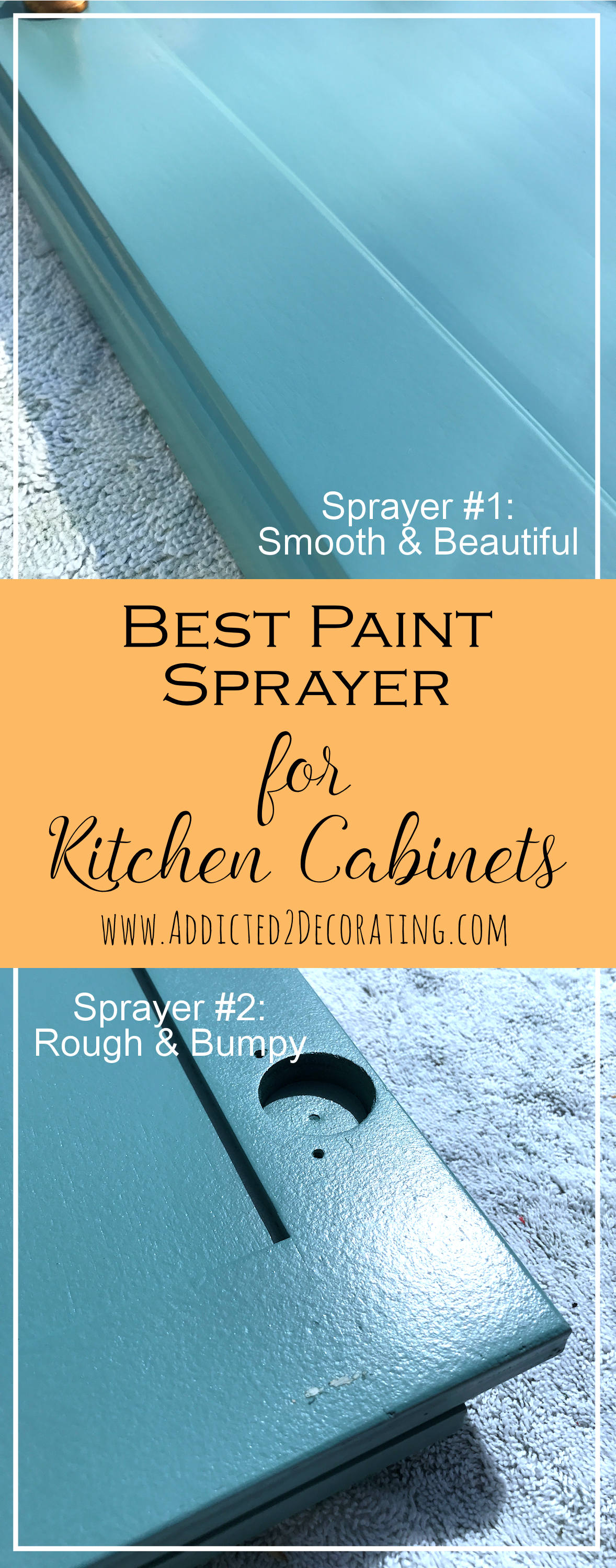 best paint sprayer for kitchen cabinets - Wagner Flexio vs Critter spray gun (v)