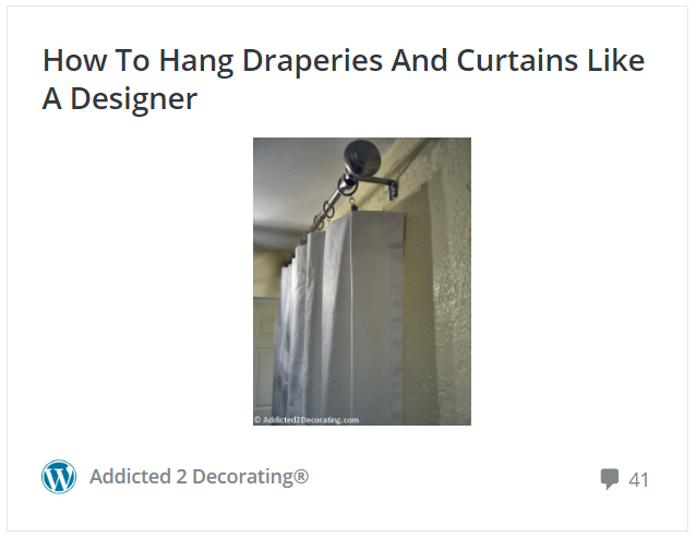 how to hang curtains and draperies like a designer