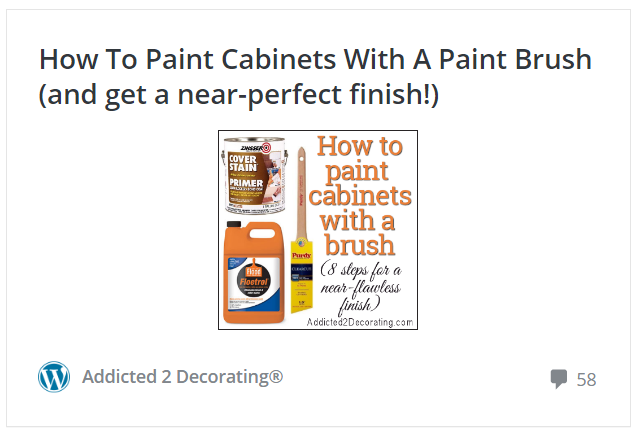 how to paint cabinets with a brush and get a near-flawless finish