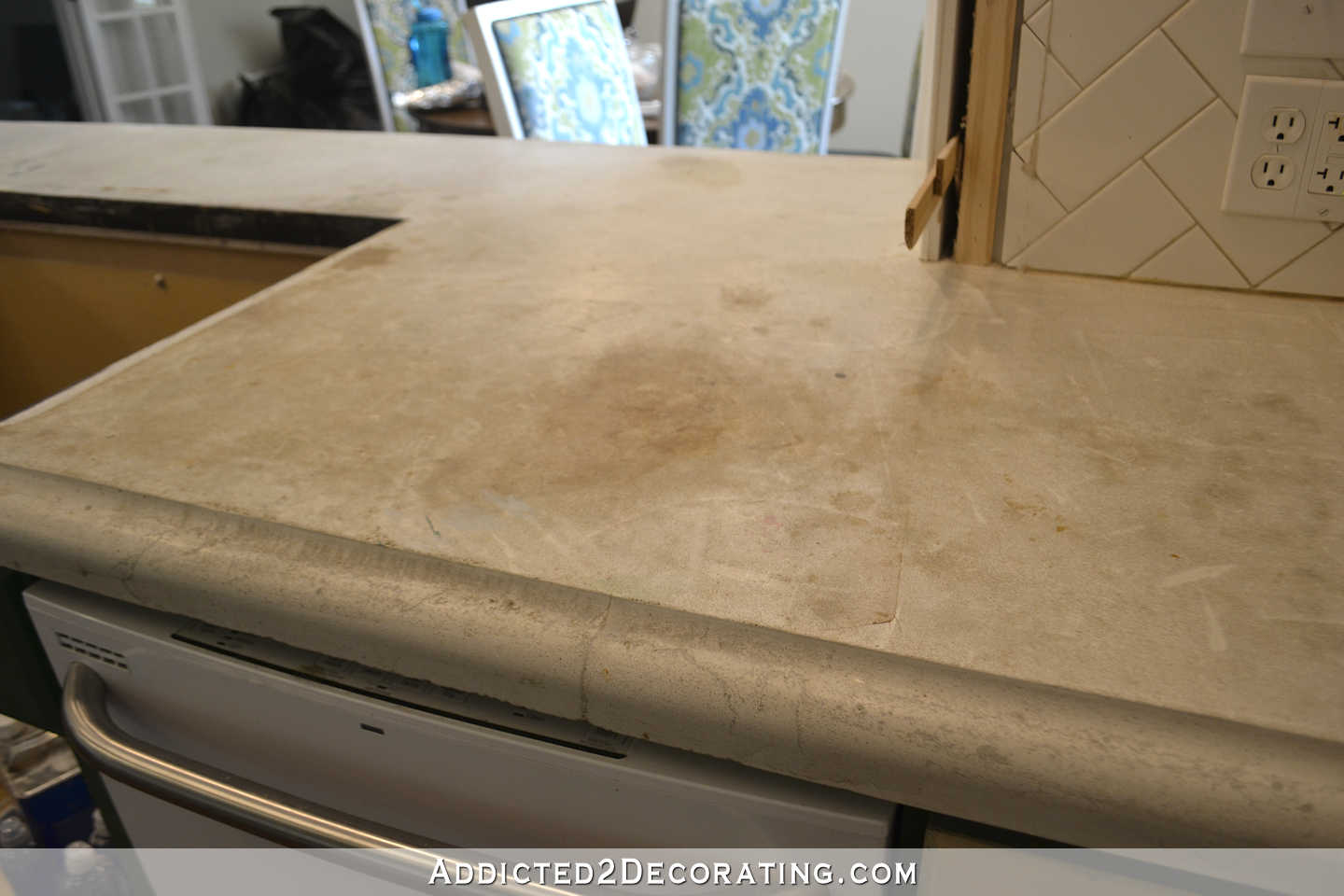 Refinishing My Concrete Kitchen Countertops Part 1 Of 3