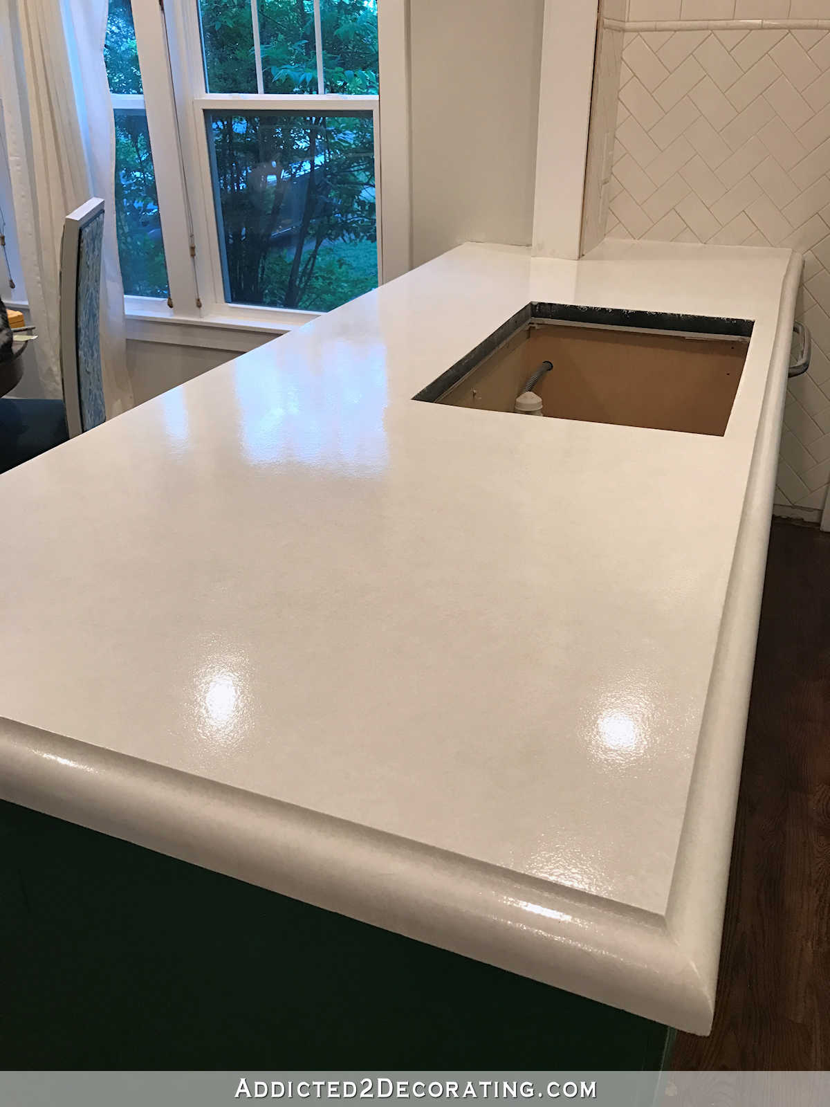 Refinishing Concrete Countertops (Part 3 of 3) - Addicted 2 Decorating®