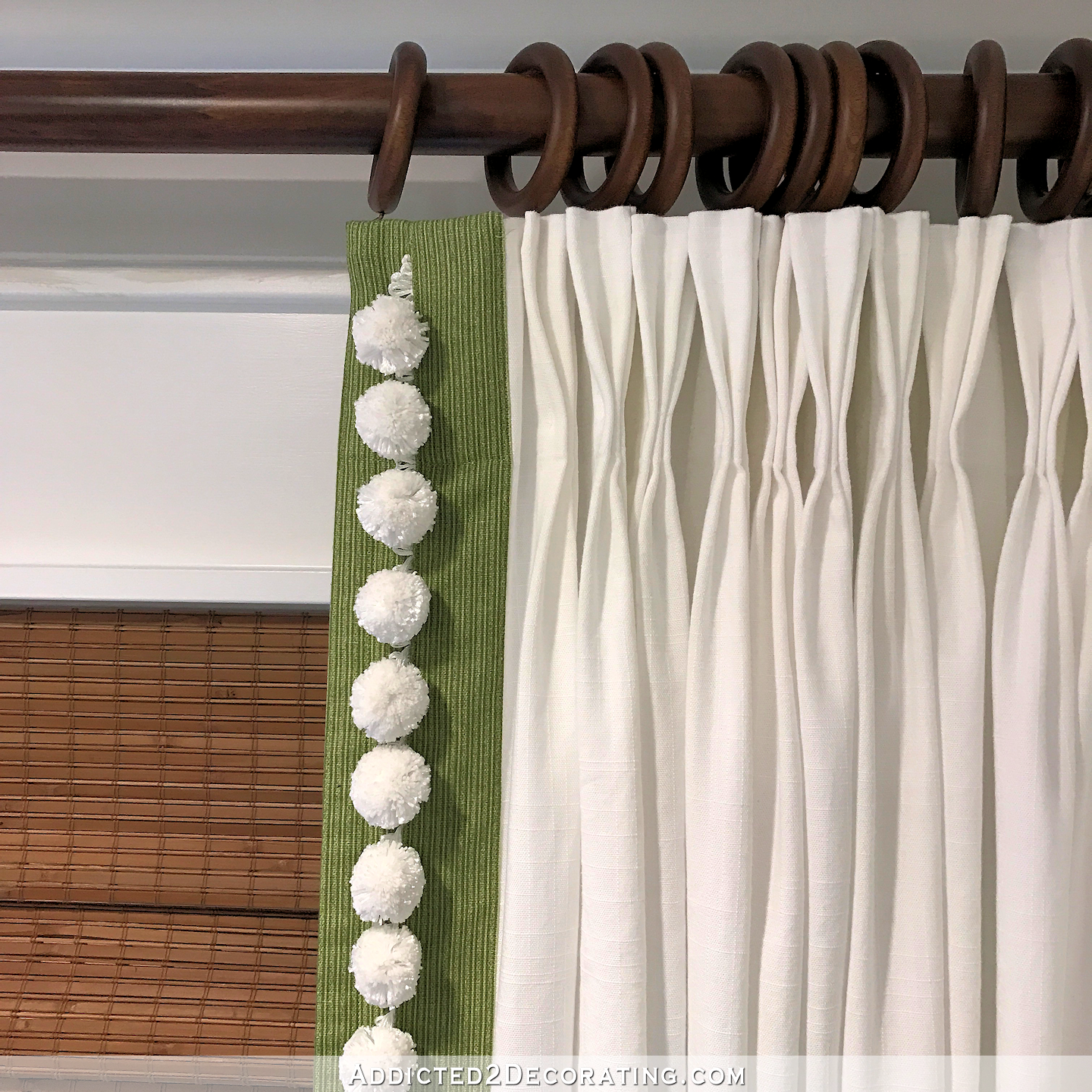 How to: Triple Pinch Pleat Curtains with IKEA Hardware