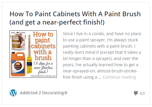 how to paint cabinets with a brush and get a near-flawless finish