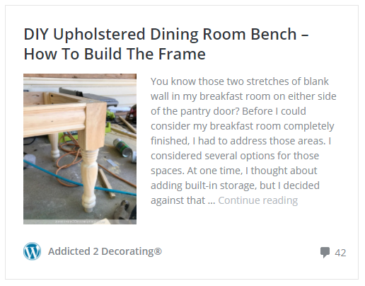 diy upholstered dining room bench - how to build the frame