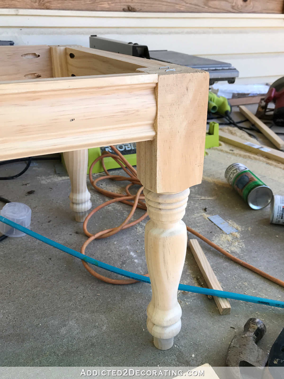 DIY Upholstered Dining Room Bench – How To Build The Frame