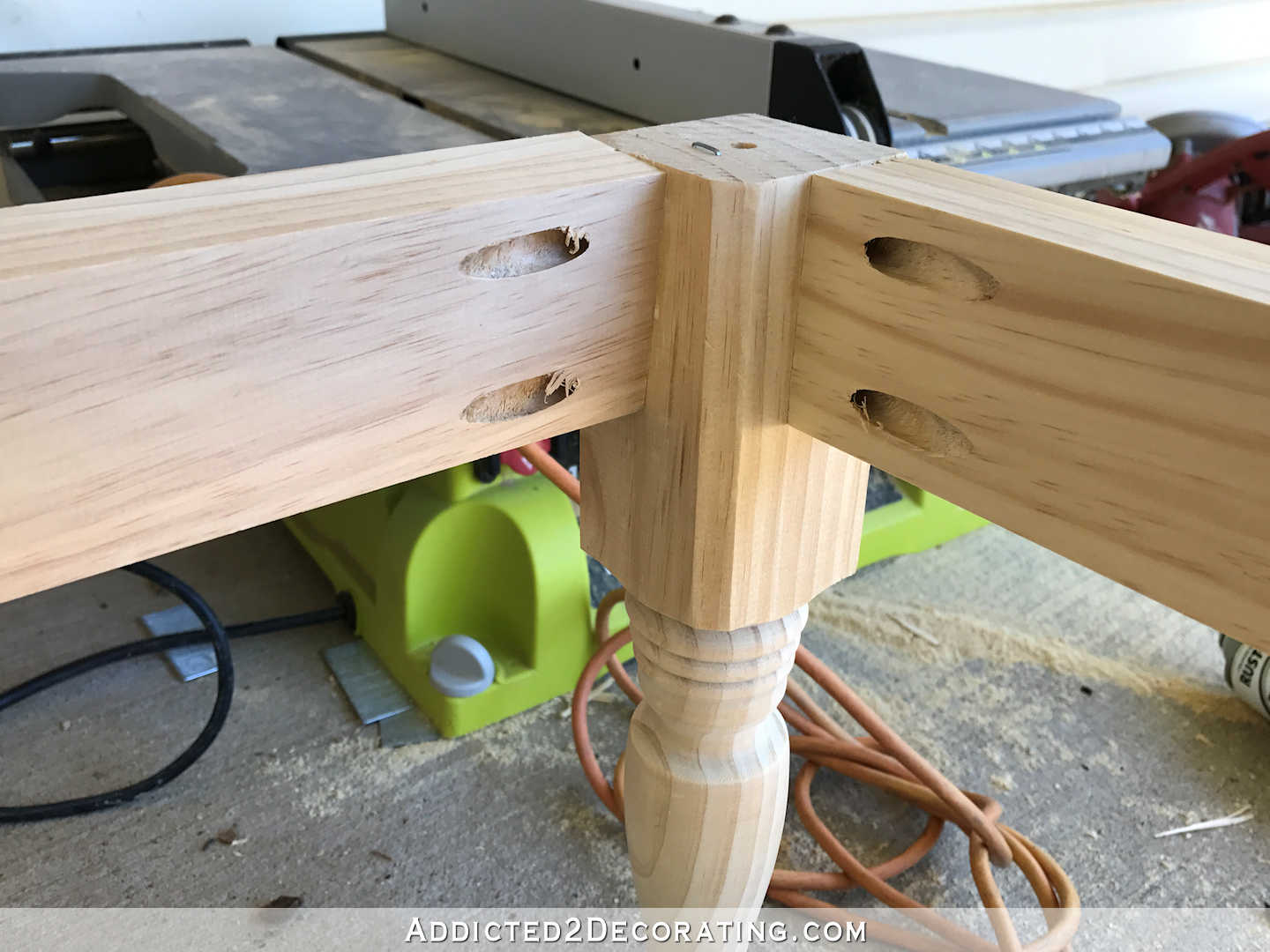 how to build an upholstered dining room bench - 9